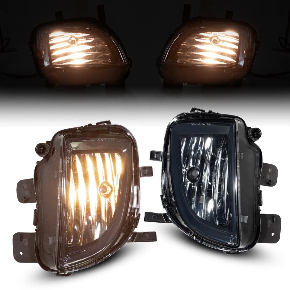 Par de luces antiniebla para parachoques VW Volkswagen GTI MK6 11-15 Jetta GLI 2010-2014 Foto 2 de 4