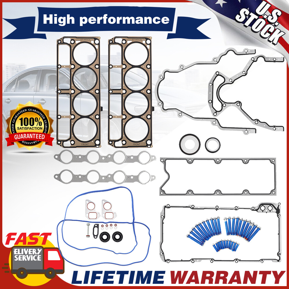 GEN IV LS Gasket Set/Kit & LS9 Head Gaskets-LS2/LS3/4.8L/5.3L/6.0L/6.2L 12622033