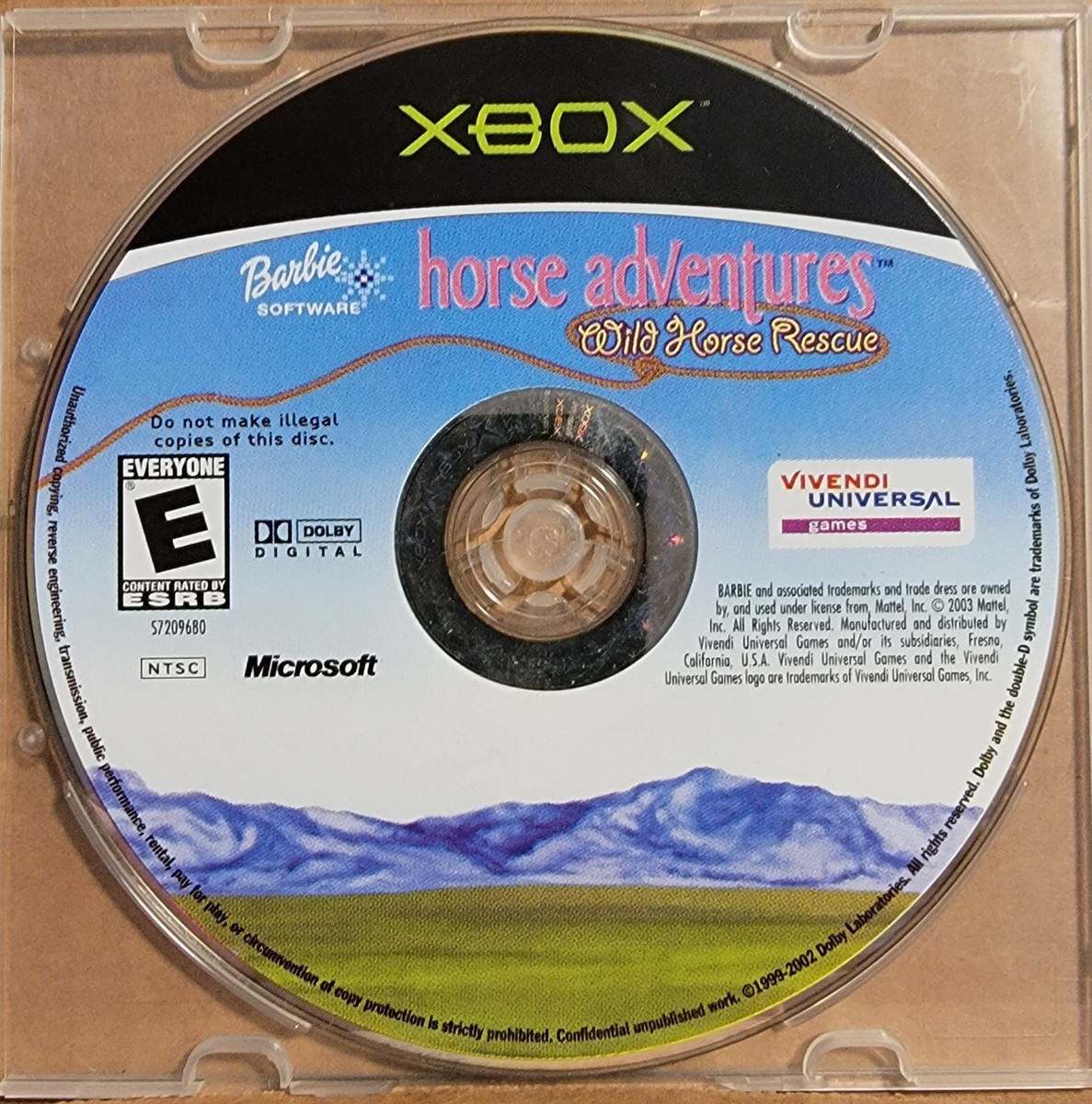 Barbie Aventuras de Cavalos Wild Horse Rescue - XBOX Classic 