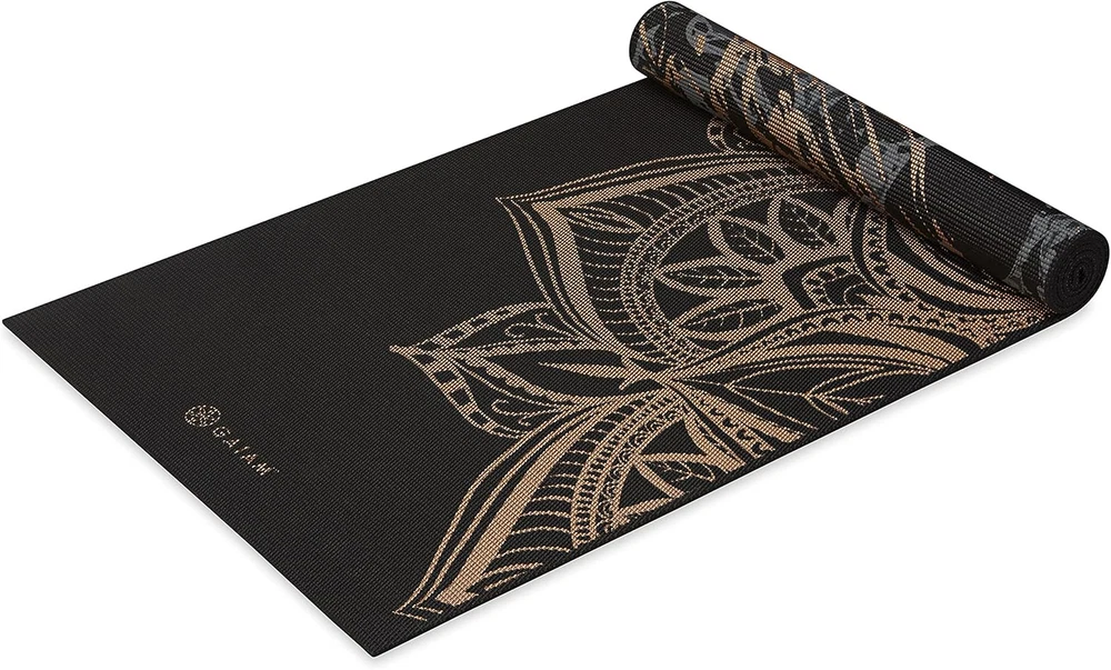 Premium 6mm Extra Thick Non-Slip Reversible Yoga Mat for Fitness & Exercise