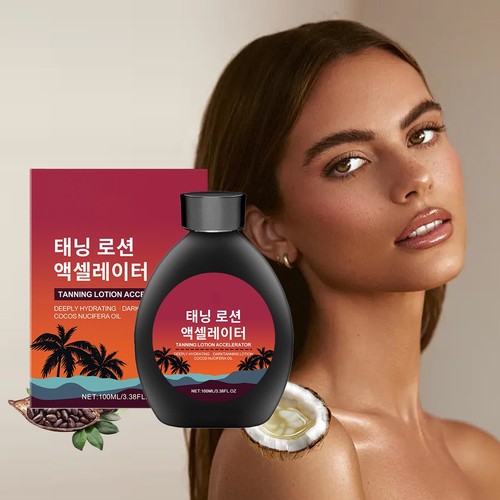 Intensive Tanning Gel Tanning Bed Gel Lasting Waterproof Face Body Tanning Balm