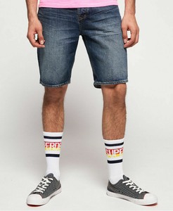 superdry denim shorts mens