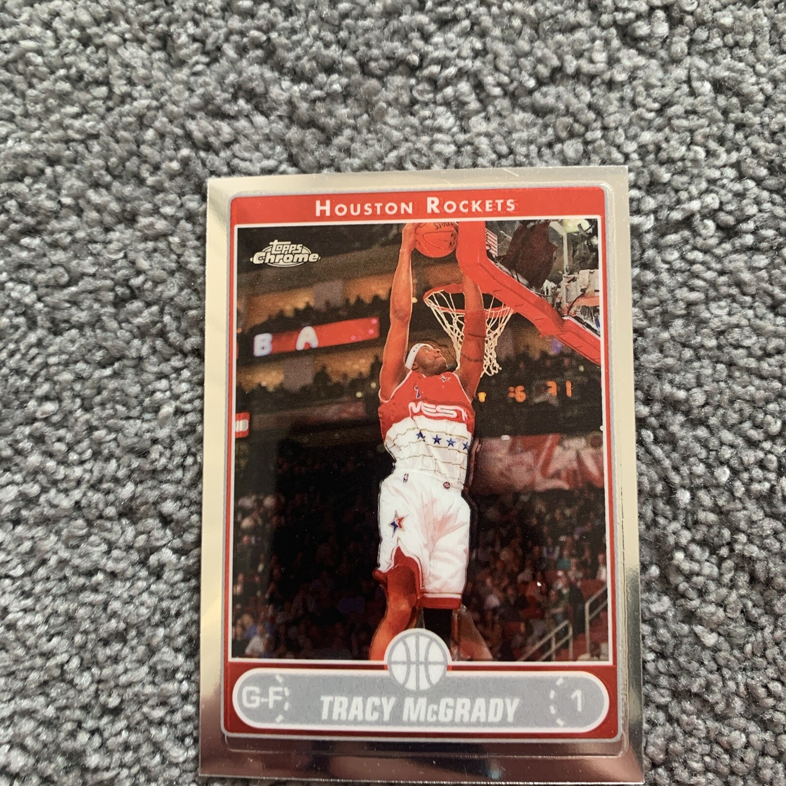 2006-07 Topps Chrome Refractors #34 Tracy McGrady HOF Rockets Magic SP TMac