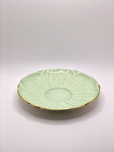 Shelley Minty Green Oleander Saucer