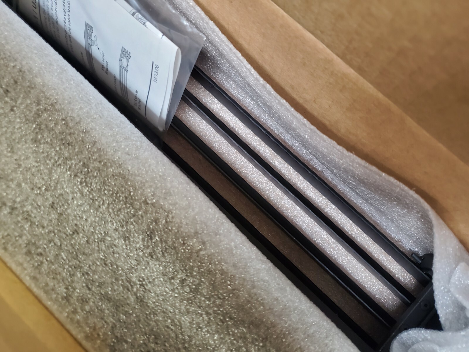 FPI Gas Fireplace U31 Bay Black Louvers 400990 eBay