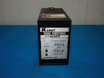 M-System KMT K-Unit Signal Conditioner | eBay