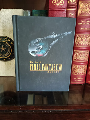 Art of Final Fantasy VII 7: Rebirth_Hardcover_Mini Artbook_Deluxe_Very Good