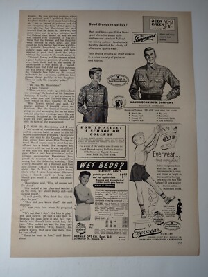 Guymont Shirts Good Brands to Go Buy Vintage 1950s Print Ad
