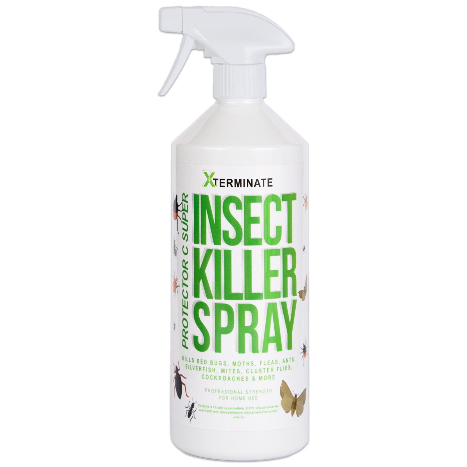 Xterminate Protector C 500ml INSECT BED BUG BEDBUG SPRAY TREATMENT CONTROL KILL