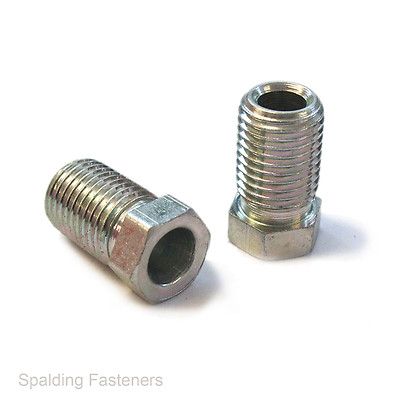 UNF 3/8'' x 24tpi lang & kurz, männlich & weiblich Bremsmuttern für 3/16'' Rohr