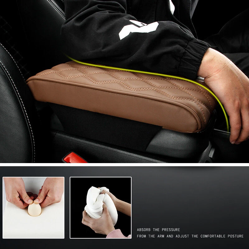 Apoyabrazos Consola Central Soporte Cojín Resiliencia Memoria Algodón Cubierta Almohadilla Borde Foto 3 de 4