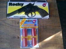 Wicke  Spielzeugpistole, 100 Schuss Cowboy Revolver Rocky Pistole+2000 Schuss