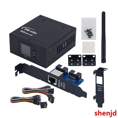 BliKVM V4 Allwinner KVM Over IP PoE HDMI Loop Output Remote for Server Operation