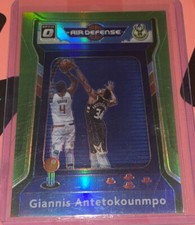 2020 Optic Lime Green Air Defense Giannis Antetokounmpo 045/149