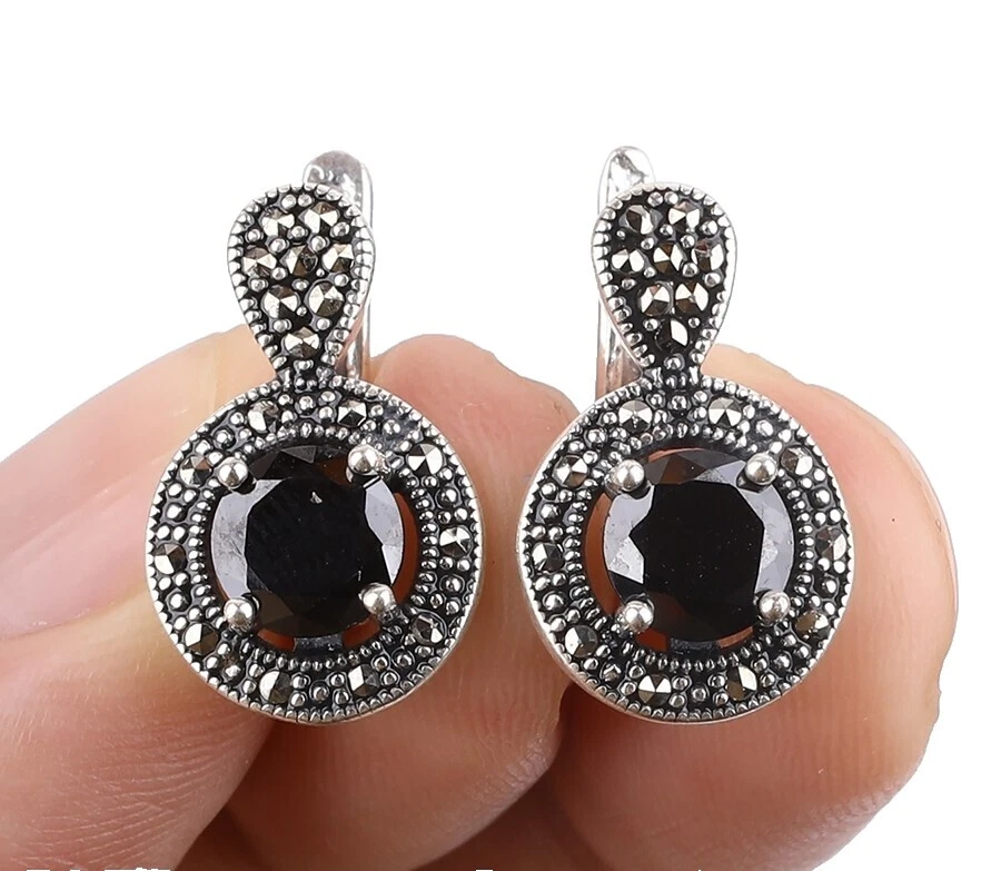 Beauty Black Fashion Earrings
