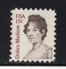 1822 * DOLLEY MADISON * U.S. Postage Stamp   MNH   ^