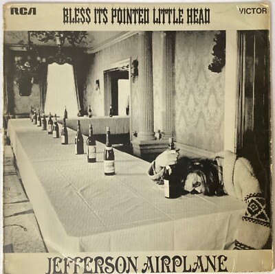 JEFFERSON AIRPLANE LP RECORD  BLESS IT S POINTED LITTLE HEAD  (RCA)
