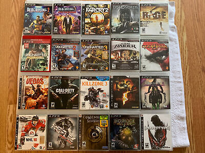 $20 - PS3 games - Great Condition Playstation 3 games - $7 - ANAMANAGUCHI