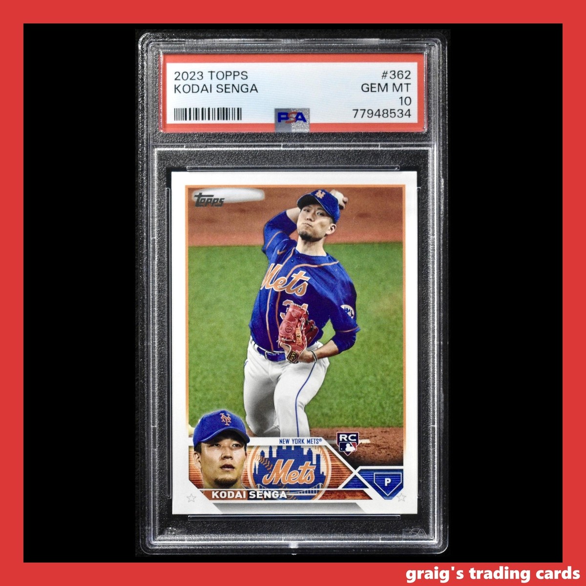 2023 Topps #362 Kodai Senga PSA 10 GEM-MT | eBay