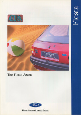 AUTO PROSPEKT: FORD FIESTA AZURA - MAI 1994