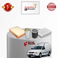 Set Service 4 Filter TSI Caddy II 1.9 Tdi 66KW 90CV Von 1996-> 2004