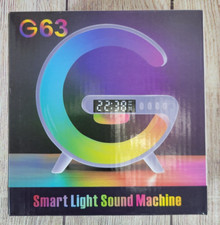 2-PACK G63 Smart Light Sound Machine 15W Charging RGB BLACK 
