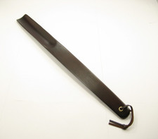 Premium 17in Wooden Long Handle Hanging Shoe Horn