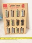 Imco Petrol Lighters Display 1994 12 Pieces Vintage New