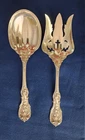 288 grams Sterling Silver 2 pc Solid Salad Set Francis l by Reed &Barton
