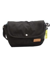 Borsa uomo Eastpak nera altra con tracolla in ecopelle
