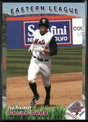 Lucas Duda 2009 Eastern League Top Prospects Set Card
