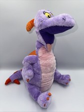 Disney Parks Authentic Vintage Figment Purple Dragon Plush 14  Epcot