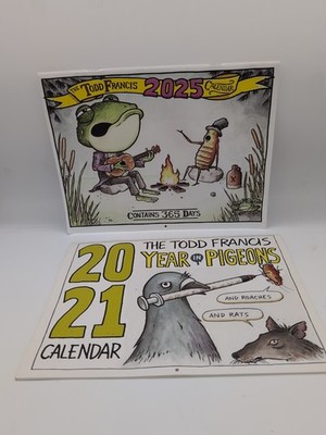Todd Francis 2021, 2015 Calenders