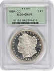 1884-CC Morgan Silver Dollar MS64DMPL PCGS