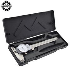 Standard Carbon Steel Shock-Proof 6 Inch Dial Caliper Accuracy Is 0.001" Caliper