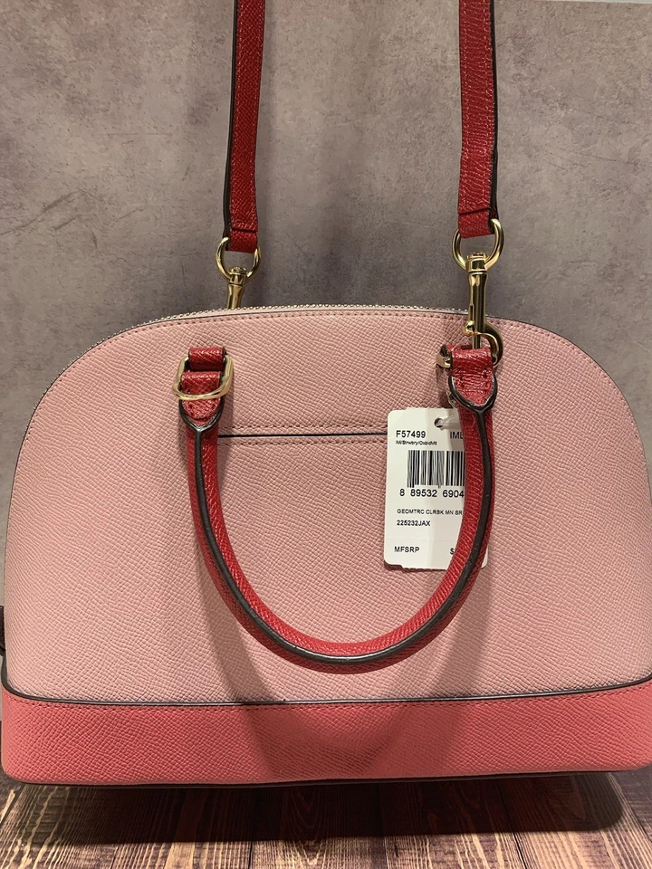 Bolso de mano Coach Mini Sierra de 2 vías nuevo con etiquetas Foto 4 de 4