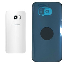 BACK COVER + CAMERA SAMSUNG S7 EDGE G935 G935F COPRIBATTERIA WHITE BIANCO