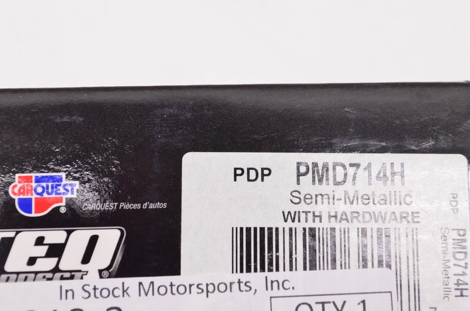 Carquest PMD714H Semi-Metallic Disc Brake Pad Kit NOS - Image 3 of 3