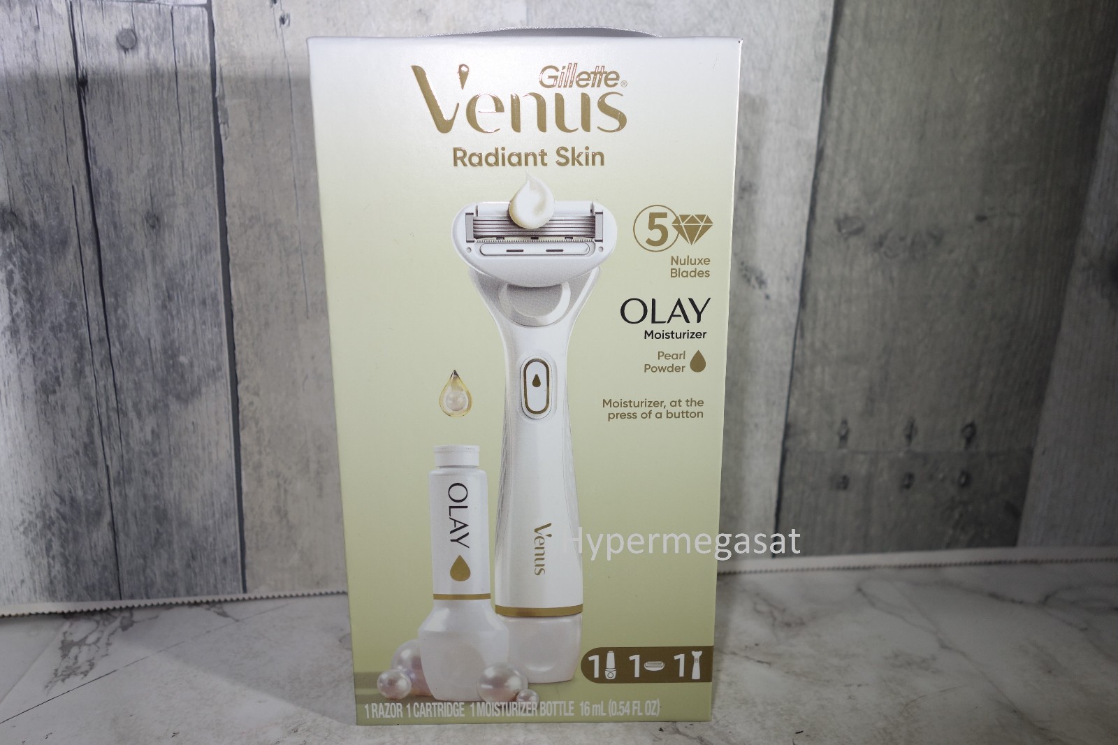 Gillette Womens Venus Radiant Skin Razor,Cartridge w/ Olay M