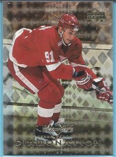 1999-00 Black Diamond DIAMONATION SERGEI FEDOROV Red Wings Jackets Capitals NHL