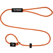 Mad Dog Products 1/4 Inch x 4ft Orange Slip Lead Dog Leash - Made in USA