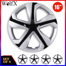 4Pcs 16" Wheel Covers Full Rim Snap-On Hubcaps for 2016-2025 Honda Civic Sedan