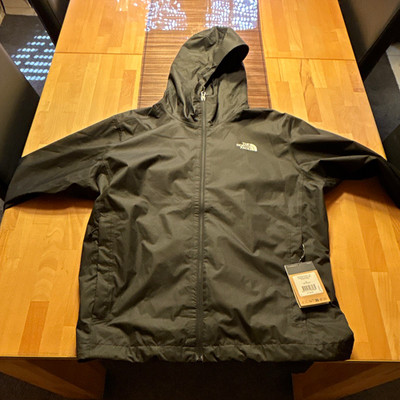 The North Face Venture 2 Herrenjacke mit Kapuze, Schwarz, Gr. XL