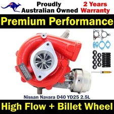 GEN1 High Flow Turbo Charger For Nissan Navara D40 YD25 2.5L