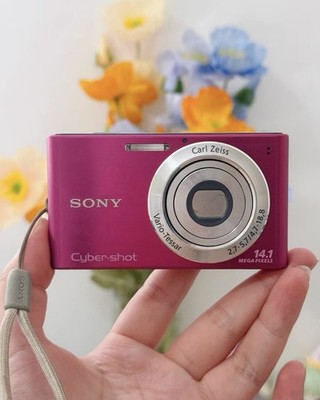 Sony Cyber-shot DSC-W320 Digital Camera 14.1MP 4X Optical Zoom English - Pink