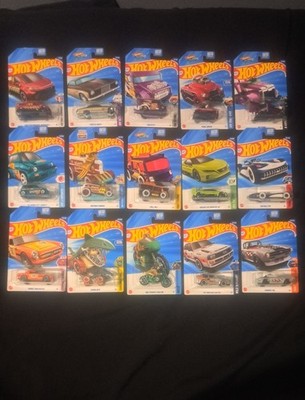 Hot Wheels 2025 Treasure Hunts  Complete Set (A,B,C,D,E,F,G,H,J,K,L,M,N,P,Q)