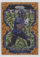 2021 Panini Prizm Orange Disco Prizm Marquise Brown #280 2l4