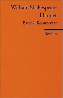 Hamlet, Band 2: Kommentar: Kommentar. Engl. /Dt  ... | Buch | Zustand akzeptabel
