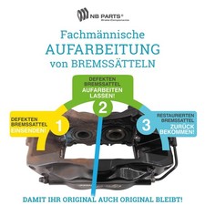 Aufarbeitung Bremssattel Bremszange vorne für Alfa Romeo 147 156 GTV Spider
