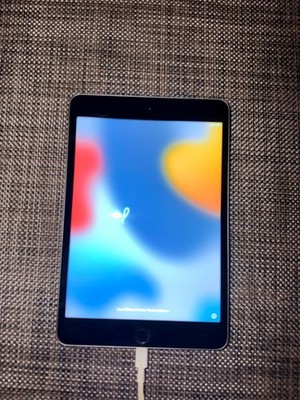 Apple iPad mini 4 A1538 Wi-Fi + 4G, 7.9 in - Space Gray not sure the storage